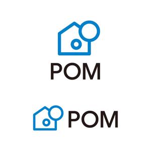 tsujimo (tsujimo)さんの不動産会社『POM』のロゴ作成への提案