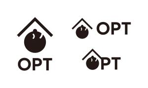 tsujimo (tsujimo)さんのシンプル＆高品質なビジネス仕様の滞在施設「Opt」のロゴ（看板）への提案