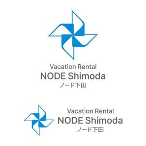 tsujimo (tsujimo)さんのアパートの一室を使った民泊施設「NODE Shimoda（ノード下田）」のロゴへの提案