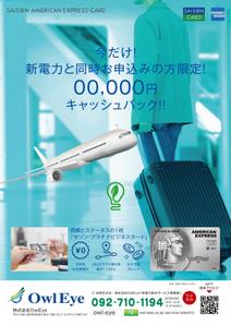 ラムフ (LAMF)さんのクレジットカード販促チラシへの提案
