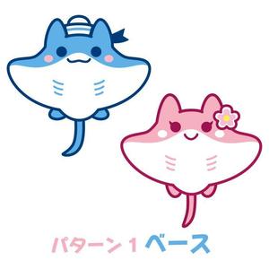 syuwaco (syuwa)さんの海の生物　カメ　イルカ　クジラ　サメ　夫婦キャラクターへの提案
