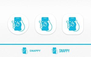 aine (aine)さんの検針アプリ「SNAPPY」のアイコン作成依頼への提案