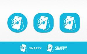 aine (aine)さんの検針アプリ「SNAPPY」のアイコン作成依頼への提案