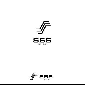 RGM.DESIGN (rgm_m)さんの新会社「株式会社SSS（スリーエフ）」のロゴ作成｜美容医療・黒・洗練・強さがテーマへの提案