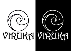 YOKOKI (nori-pict)さんの新店舗スナック『VIRUKA』のロゴへの提案