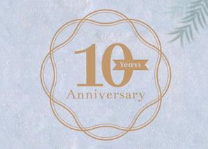 YOKOKI (nori-pict)さんのブランド10周年ロゴへの提案