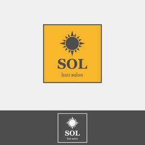 なおたろう (not68)さんの美容室　SOL ロゴへの提案