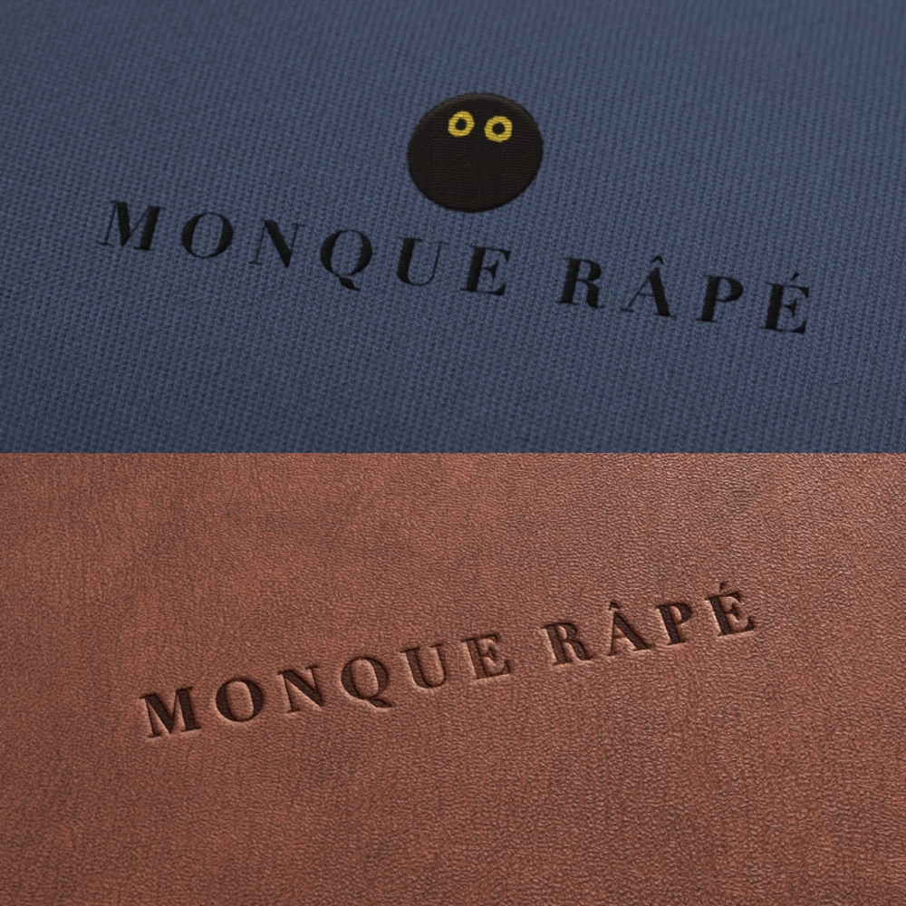 パリジアンセンセーショナルブランド "MONQUE RÂPÉ" ロゴ
