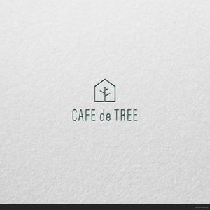 FOURTH GRAPHICS (kh14)さんのカフェ「cafe de tree」のロゴへの提案