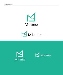 invest (invest)さんの不動産売買業者、株式会社ミライエ不動産販売、Miraie、のロゴへの提案