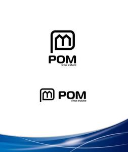 invest (invest)さんの不動産会社『POM』のロゴ作成への提案