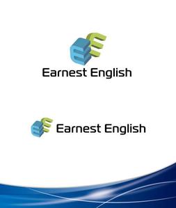 invest (invest)さんの英会話スクール　Earnest English ロゴへの提案