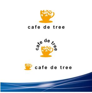 invest (invest)さんのカフェ「cafe de tree」のロゴへの提案