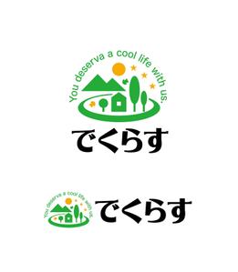 horieyutaka1 (horieyutaka1)さんの埼玉県の田舎で開業する不動産業「合同会社でくらす」のロゴ作成への提案