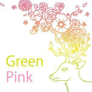 green-pink