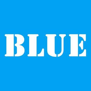 blue