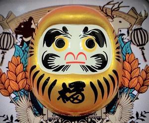 金色だるま