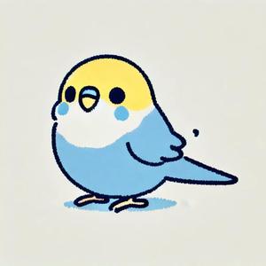 青インコ