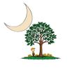 Tree & Moon